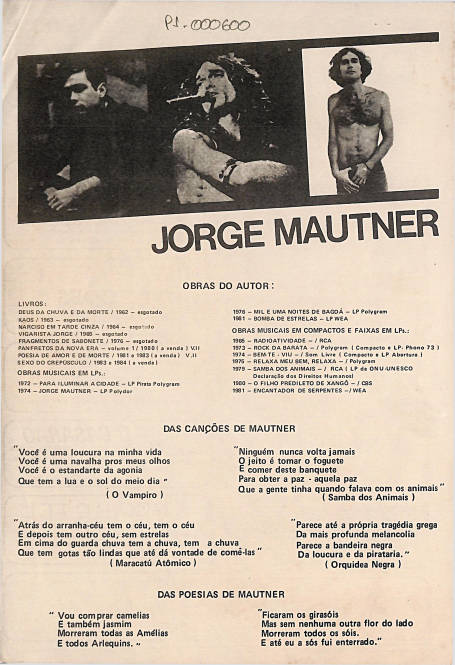 Mautner, um artista de todas as gerações