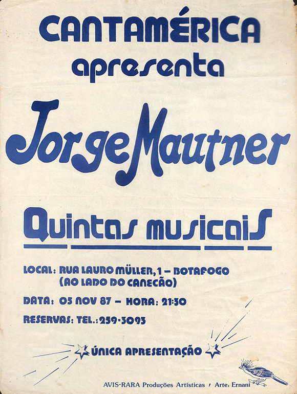 Cantamérica apresenta Jorge Mautner