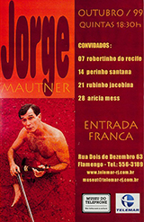 Jorge Mautner em apresentação