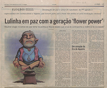 Lulinha em paz com a geração 'flower power'