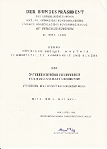 Ciência e Arte da República Austríaca