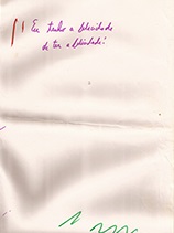 Eu tenho a felicidade!