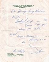 P/ Sr. Henrique George Mautner