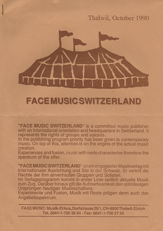 Face Music Switzerland