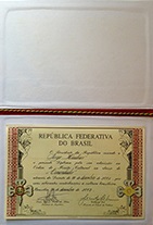 Diploma da Ordem do Mérito Cultural